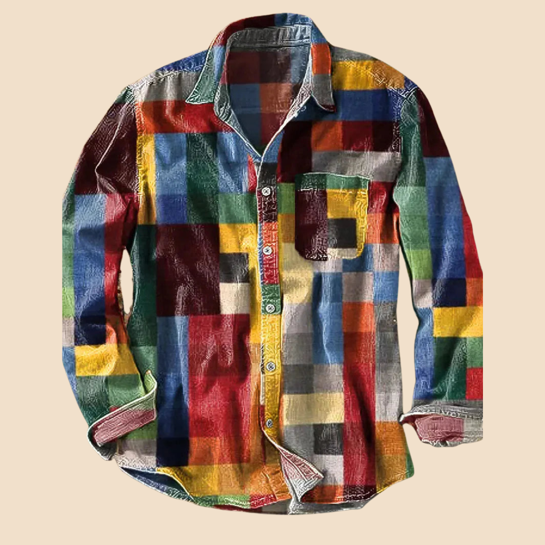 Colorado – Vintage Rainbow Long Sleeve Shirt