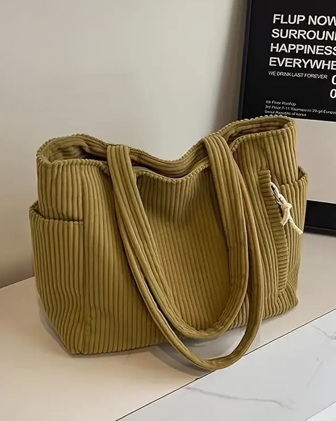 Tilda | Ribbed Cord-Detail Carrier