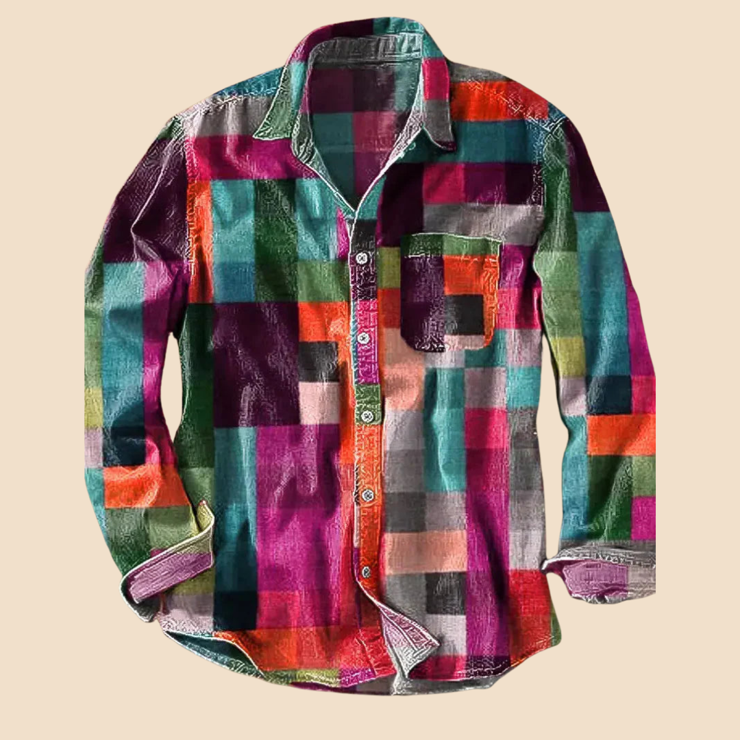 Colorado – Vintage Rainbow Long Sleeve Shirt