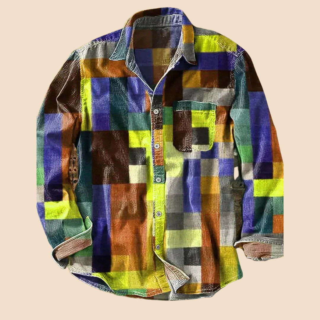 Colorado – Vintage Rainbow Long Sleeve Shirt