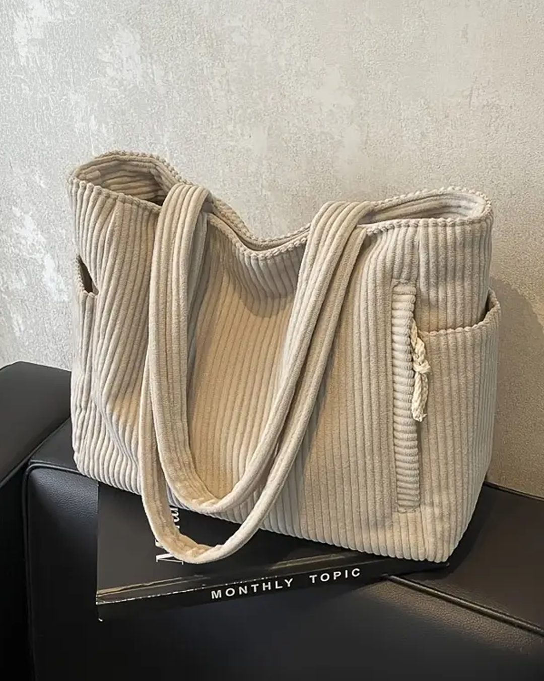 Tilda | Ribbed Cord-Detail Carrier