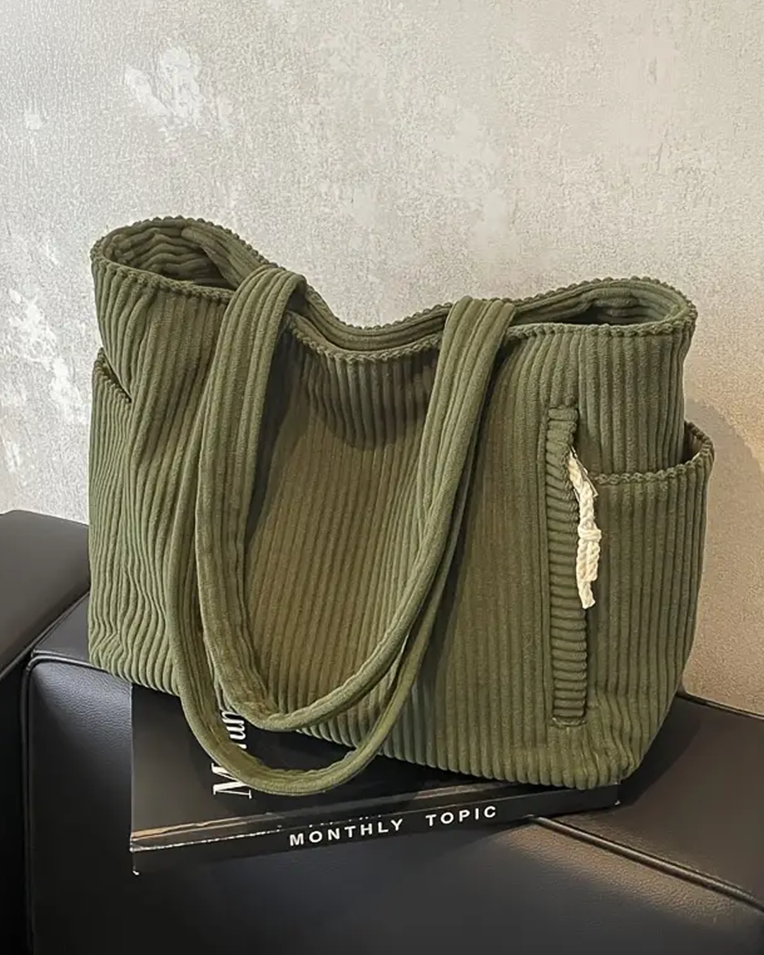 Tilda | Ribbed Cord-Detail Carrier