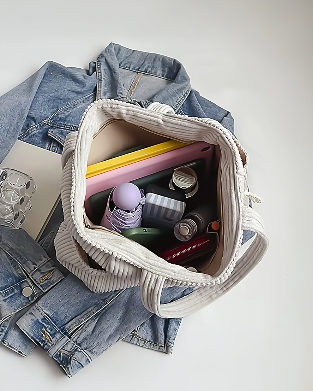 Tilda | Ribbed Cord-Detail Carrier