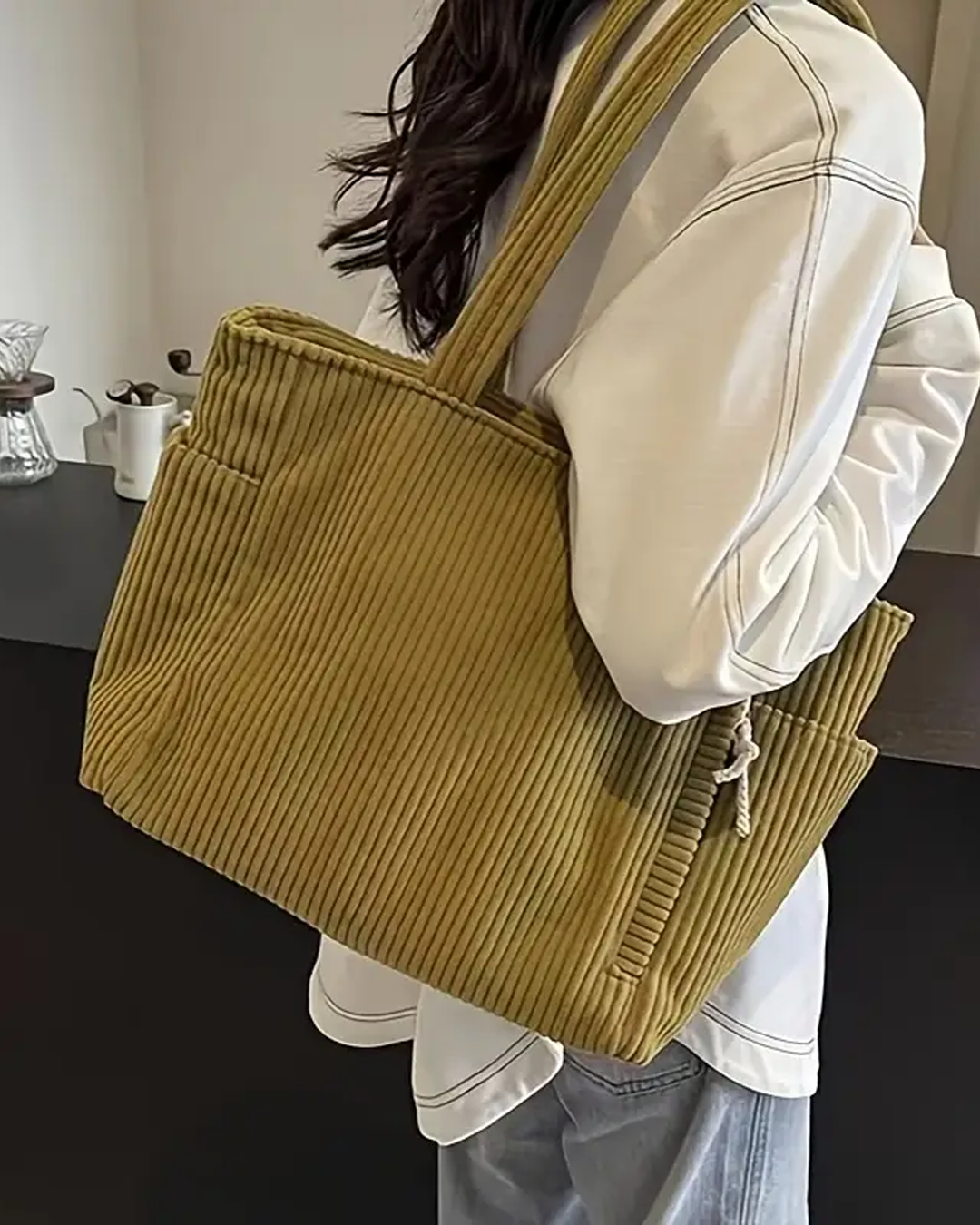 Tilda | Ribbed Cord-Detail Carrier