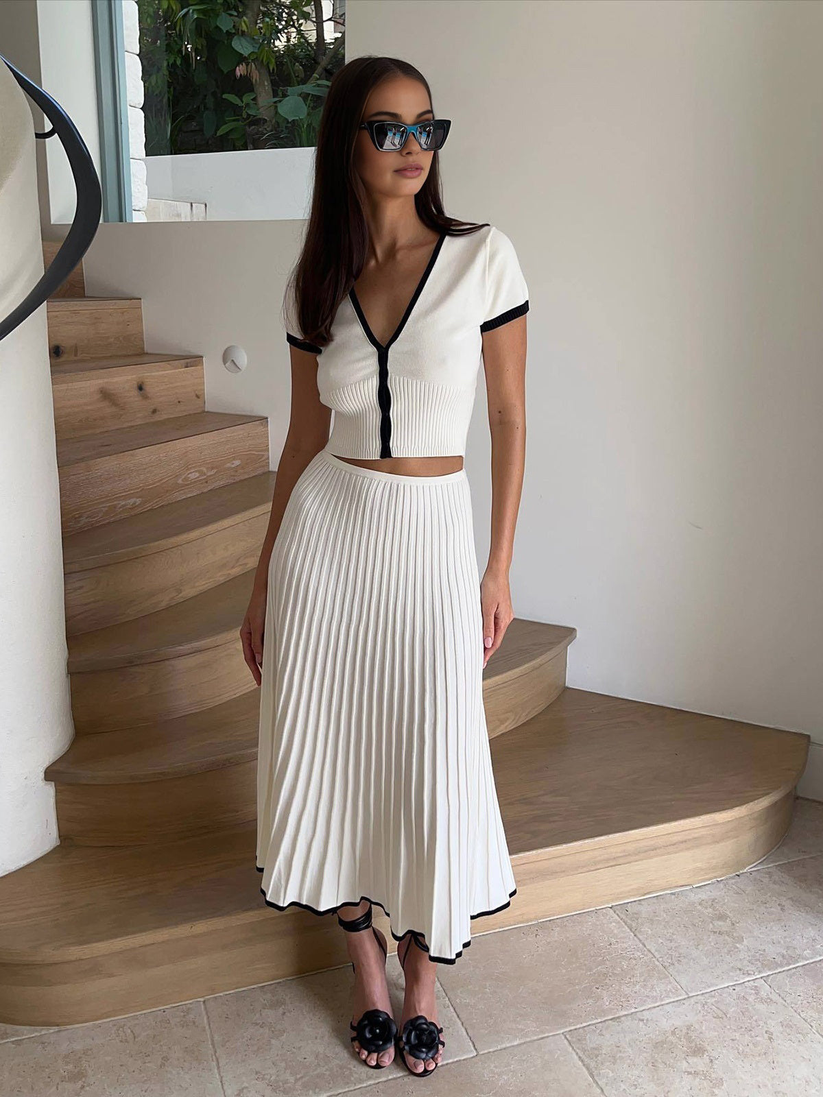 Joline | Pleated Dress