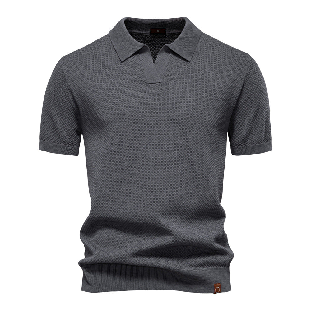 Ulrich | Textured Classic Polo Shirt