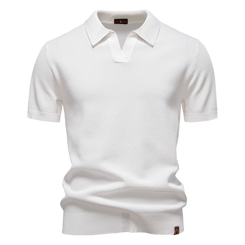 Ulrich | Textured Classic Polo Shirt