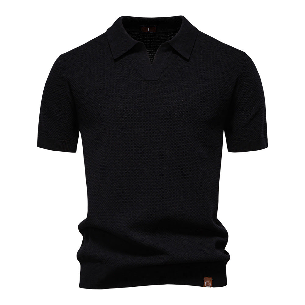 Ulrich | Textured Classic Polo Shirt