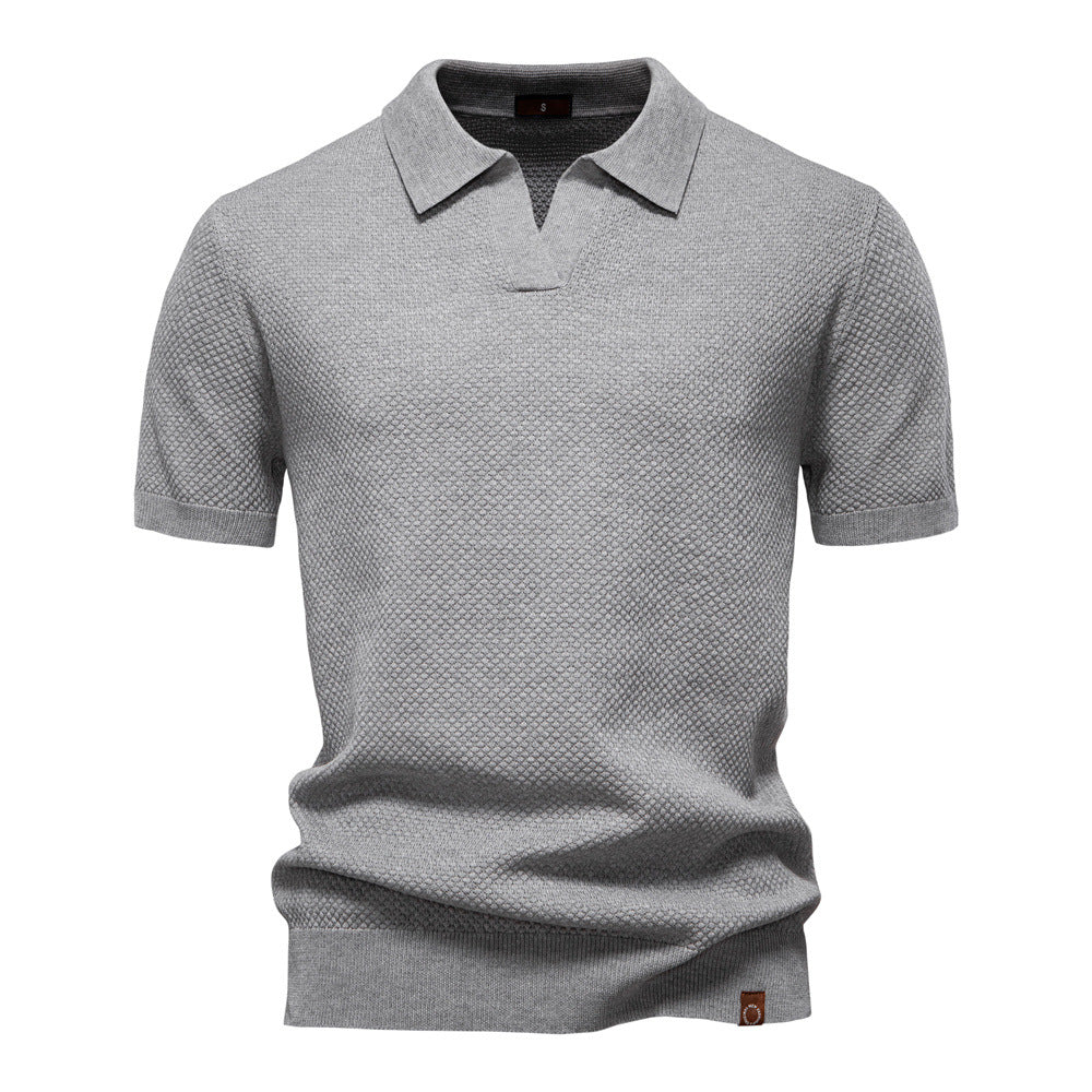 Ulrich | Textured Classic Polo Shirt