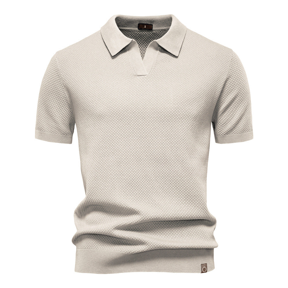 Ulrich | Textured Classic Polo Shirt