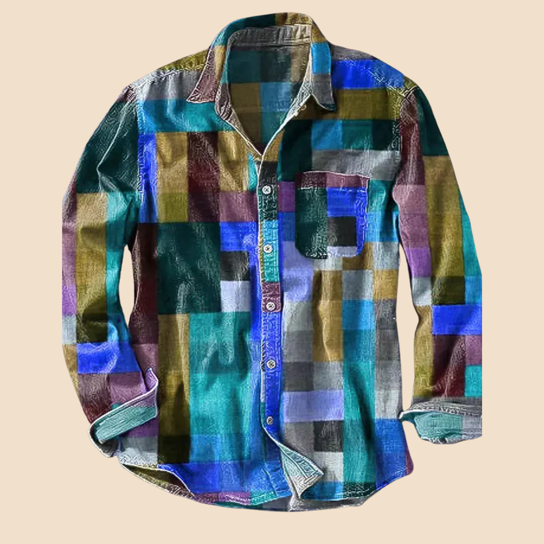 Colorado – Vintage Rainbow Long Sleeve Shirt