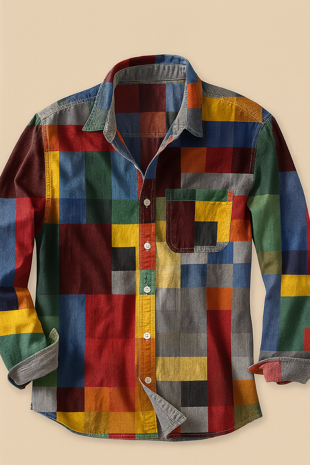 Colorado – Vintage Rainbow Long Sleeve Shirt