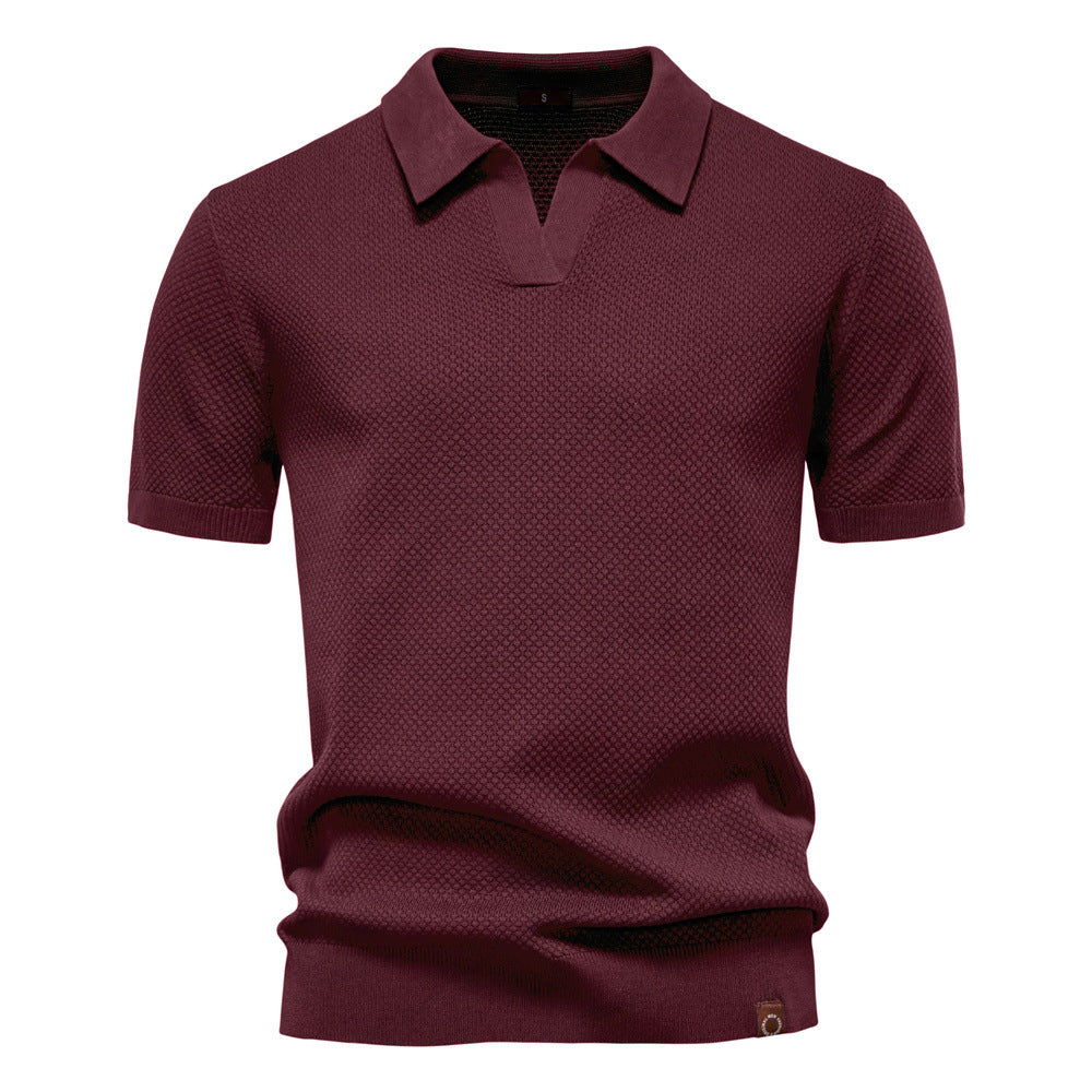 Ulrich | Textured Classic Polo Shirt