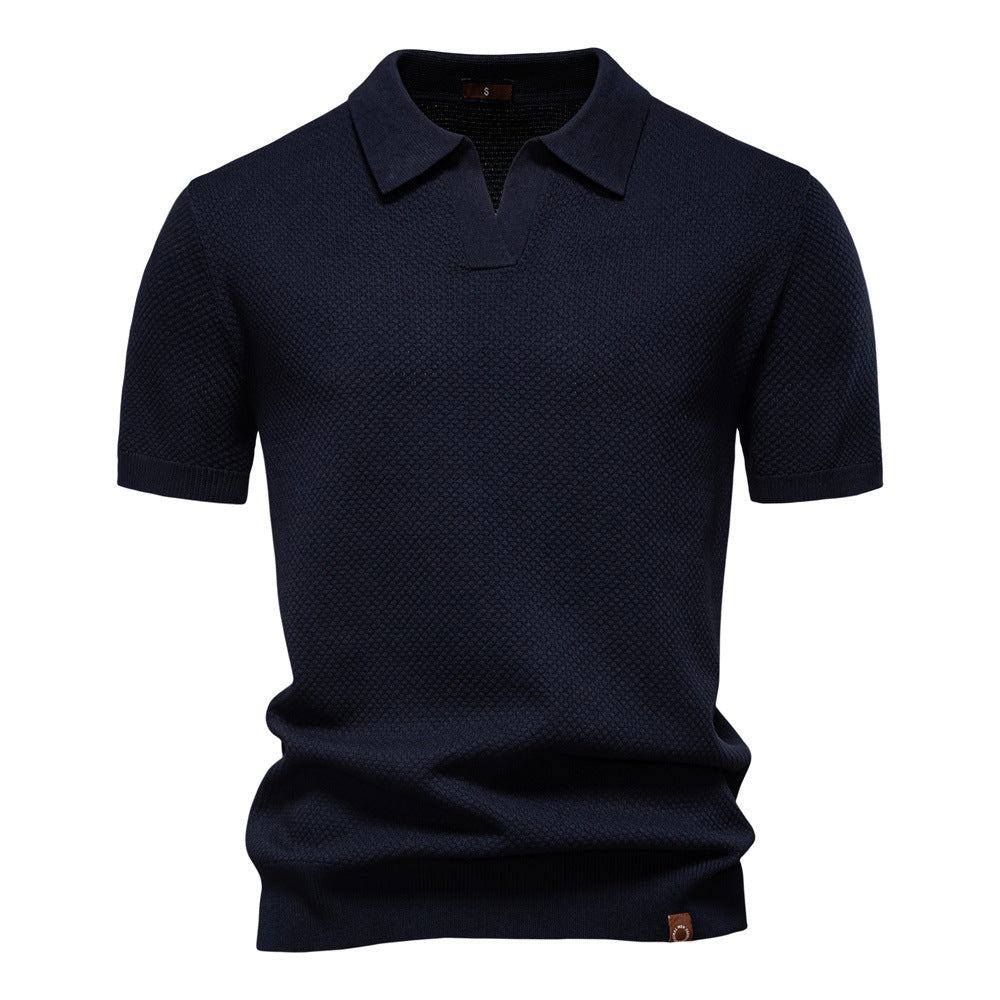 Ulrich | Textured Classic Polo Shirt