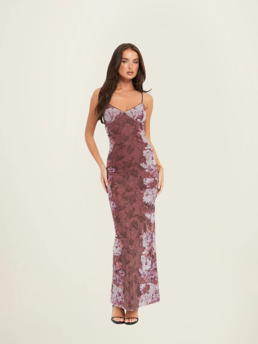 Julianna | Bold Purple Bodycon Dress